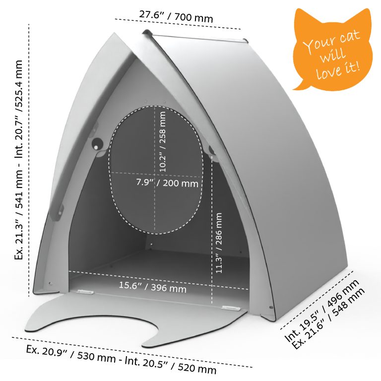 outdoor litter tray for PETS